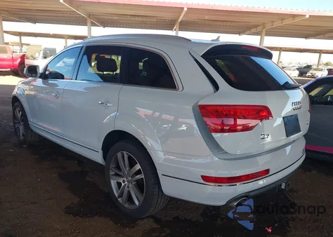 2015 Audi Q7 3.0 Tdi Premium из США, поврежденный, VIN WA1VMAFE0FD004662